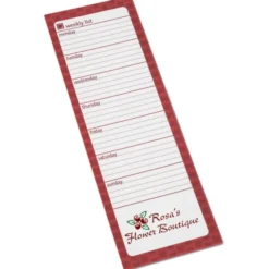 Souvenir Magnetic Manager Notepad - Weekly - 25 Sheet