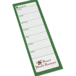 Souvenir Magnetic Manager Notepad - Weekly - 25 Sheet