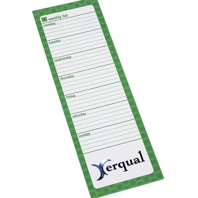 Souvenir Magnetic Manager Notepad - Weekly - 50 Sheet