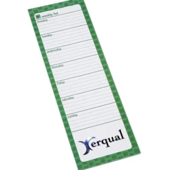 Souvenir Magnetic Manager Notepad - Weekly - 50 Sheet