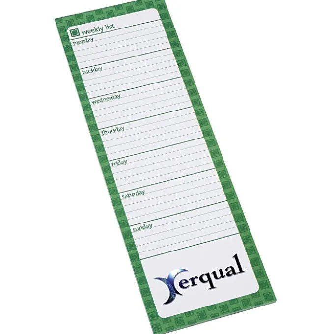 Souvenir Magnetic Manager Notepad - Weekly - 50 Sheet