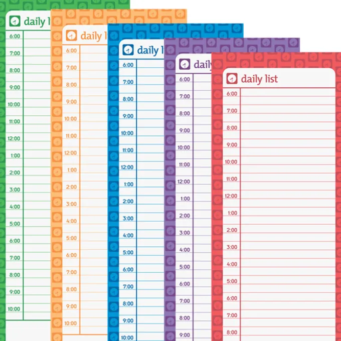 Souvenir Magnetic Manager Notepad - Daily - 50 Sheet