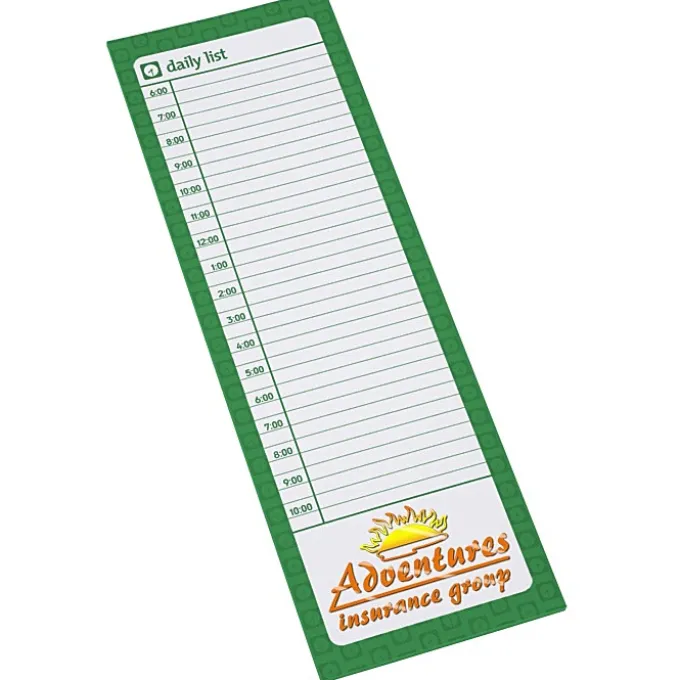 Souvenir Magnetic Manager Notepad - Daily - 50 Sheet