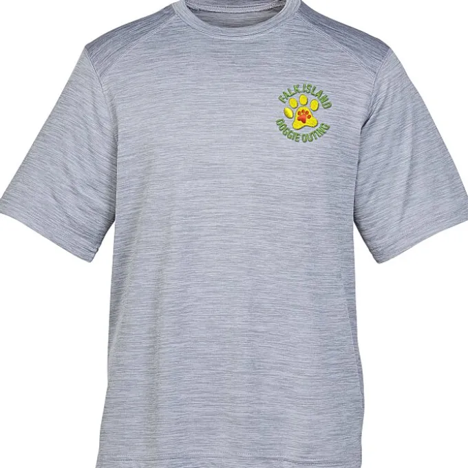 Space-Dyed Performance T-Shirt - Men's - Embroidered