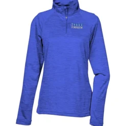 Space-Dyed 1/4-Zip Performance Pullover - Ladies' - Embroidered
