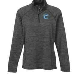 Space-Dyed 1/4-Zip Performance Pullover - Ladies' - Screen