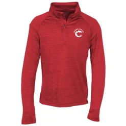 Space-Dyed 1/4-Zip Performance Pullover - Youth - Screen