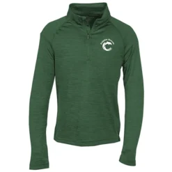 Space-Dyed 1/4-Zip Performance Pullover - Youth - Screen