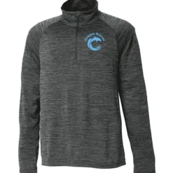 Space-Dyed 1/4-Zip Performance Pullover - Youth - Screen