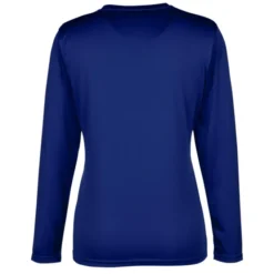 Spin Dye Jersey LS Tee - Ladies' - Embroidered