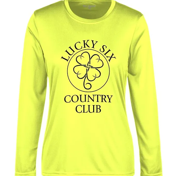 Spin Dye Jersey LS Tee - Ladies' - Screen