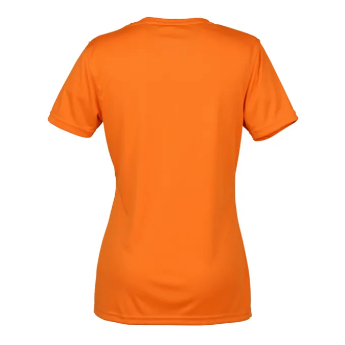Spin Dye Jersey Tee - Ladies' - Embroidered