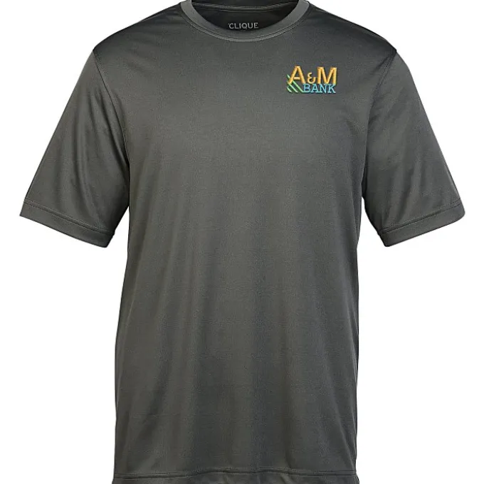 Spin Dye Jersey Tee - Men's - Embroidered