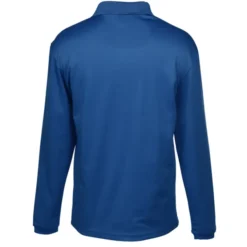 Spin Dye Long Sleeve Pique Polo - Men's - Embroidered