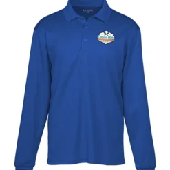 Spin Dye Long Sleeve Pique Polo - Men's - Full Color