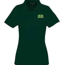 Spin Dye Pique Polo - Ladies' - Embroidered