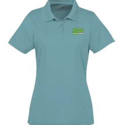 Spin Dye Pique Polo - Ladies' - Embroidered
