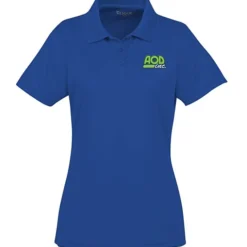 Spin Dye Pique Polo - Ladies' - Embroidered