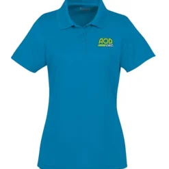 Spin Dye Pique Polo - Ladies' - Embroidered