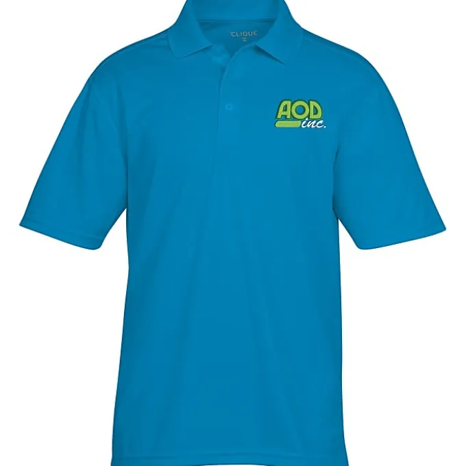 Spin Dye Pique Polo - Men's - Embroidered