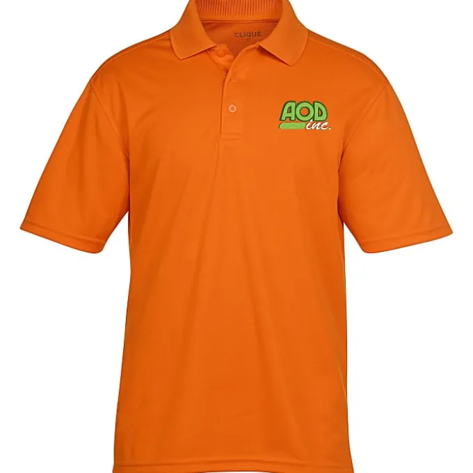 Spin Dye Pique Polo - Men's - Embroidered