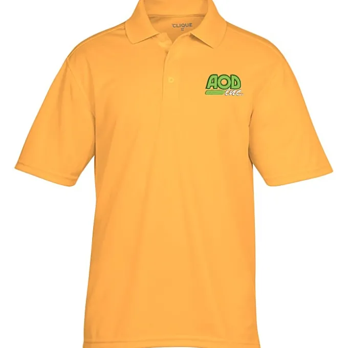Spin Dye Pique Polo - Men's - Embroidered