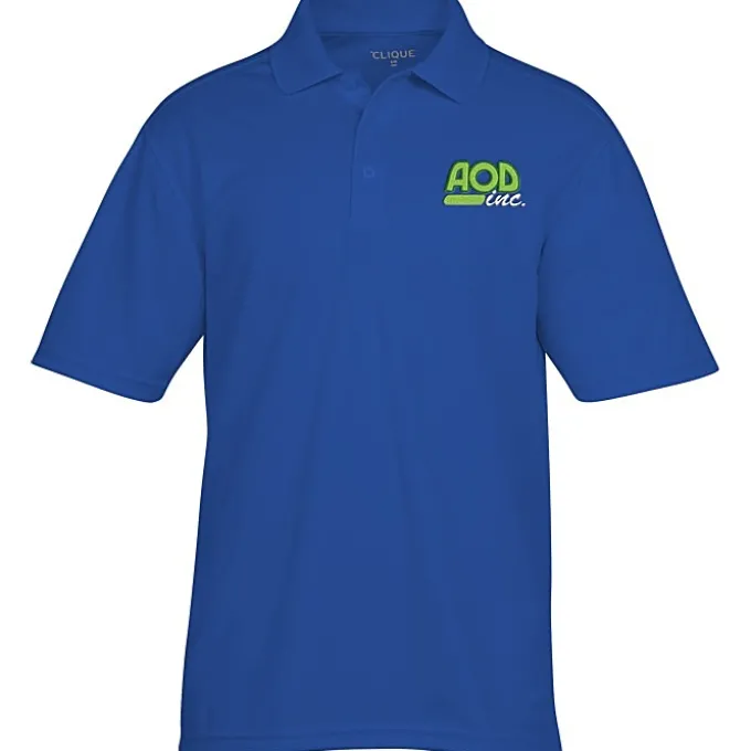 Spin Dye Pique Polo - Men's - Embroidered