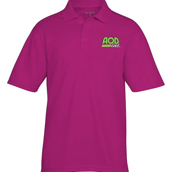 Spin Dye Pique Polo - Men's - Embroidered