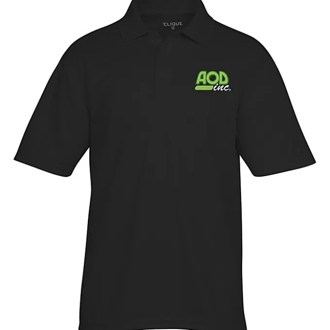 Spin Dye Pique Polo - Men's - Embroidered