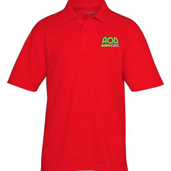 Spin Dye Pique Polo - Men's - Embroidered