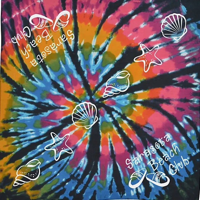Spiral Tie-Dye Bandana