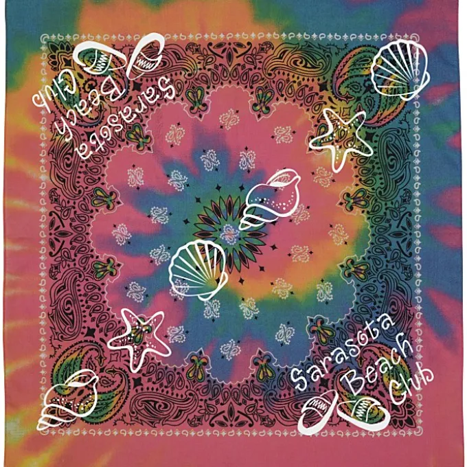 Spiral Tie-Dye Bandana