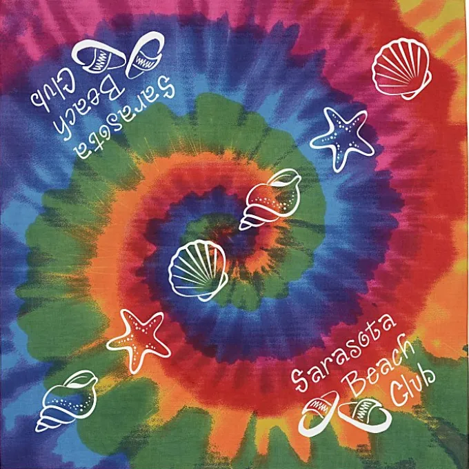 Spiral Tie-Dye Bandana