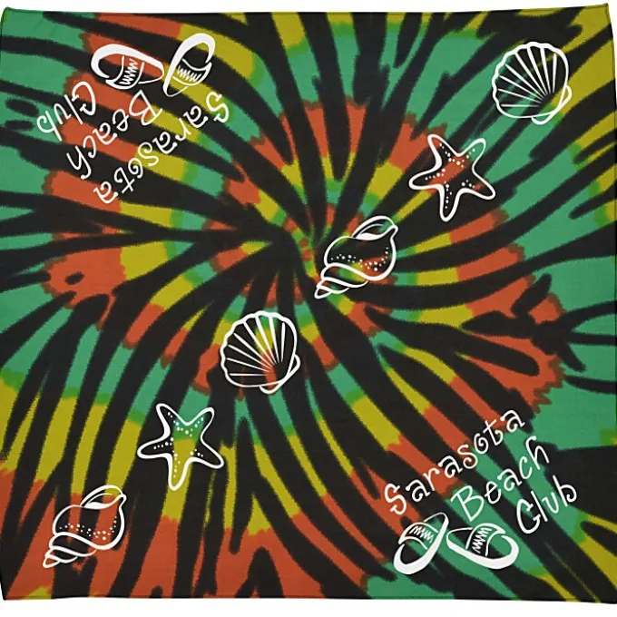 Spiral Tie-Dye Bandana