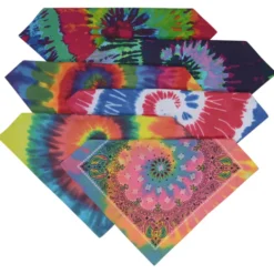 Spiral Tie-Dye Bandana