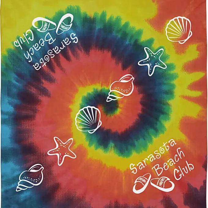 Spiral Tie-Dye Bandana