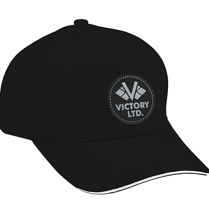 Split Peak Chino Twill Cap - Laser Engraved Patch