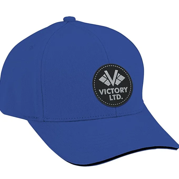 Split Peak Chino Twill Cap - Laser Engraved Patch
