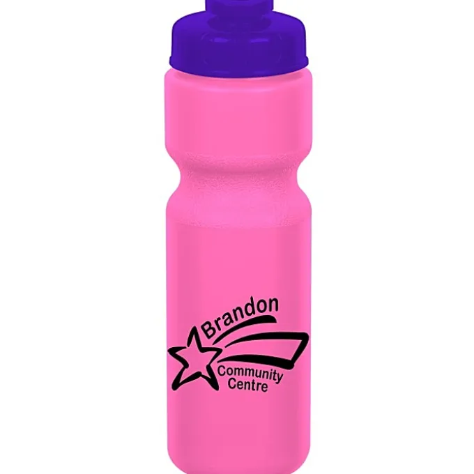 Sport Bottle with Flip Drink Lid - 28 oz - Colors