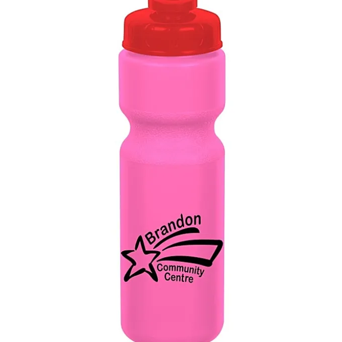 Sport Bottle with Flip Drink Lid - 28 oz - Colors
