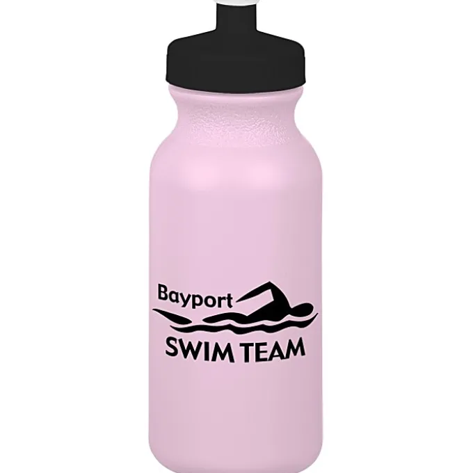 Sport Bottle with Push Pull Lid - 20 oz - Colors