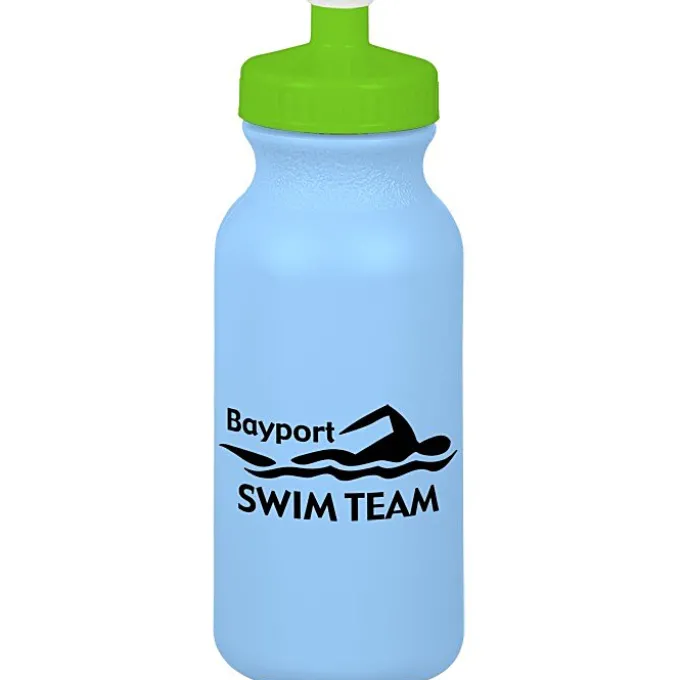 Sport Bottle with Push Pull Lid - 20 oz - Colors