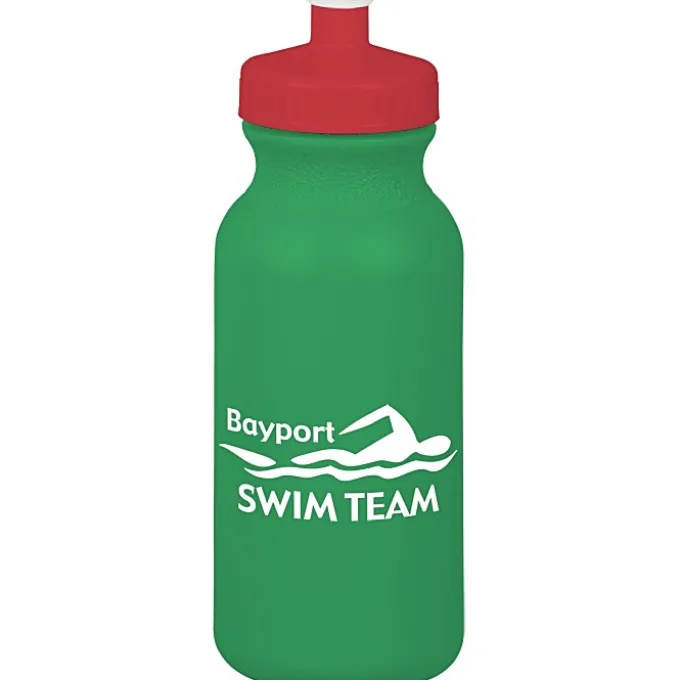 Sport Bottle with Push Pull Lid - 20 oz - Colors