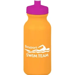 Sport Bottle with Push Pull Lid - 20 oz - Colors