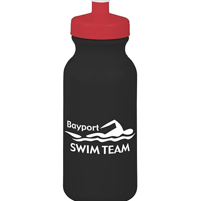 Sport Bottle with Push Pull Lid - 20 oz - Colors