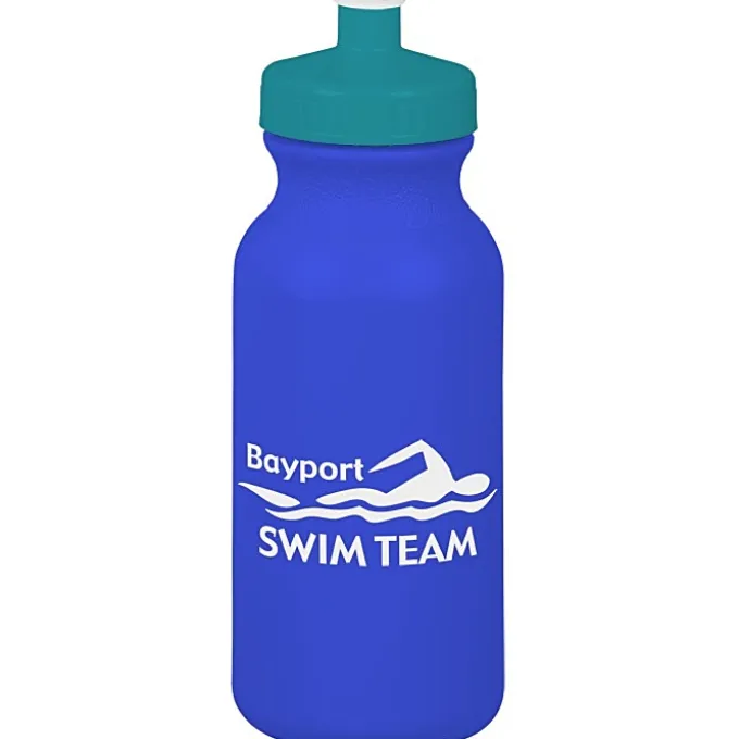 Sport Bottle with Push Pull Lid - 20 oz - Colors