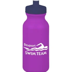 Sport Bottle with Push Pull Lid - 20 oz - Colors
