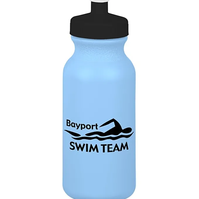 Sport Bottle with Push Pull Lid - 20 oz - Colors