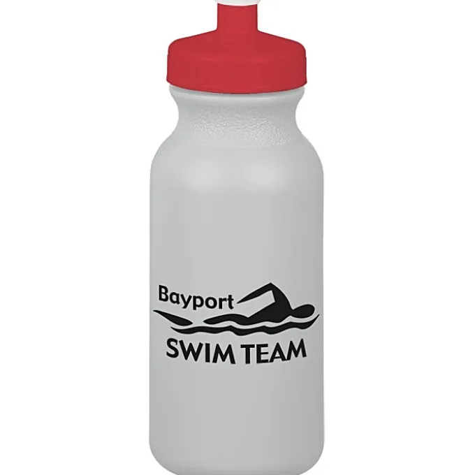 Sport Bottle with Push Pull Lid - 20 oz - Colors