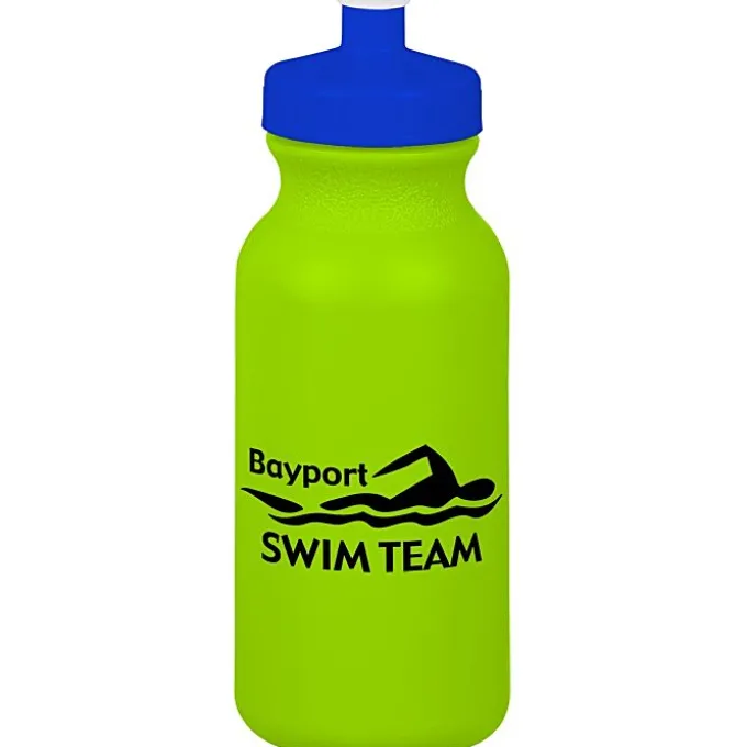 Sport Bottle with Push Pull Lid - 20 oz - Colors